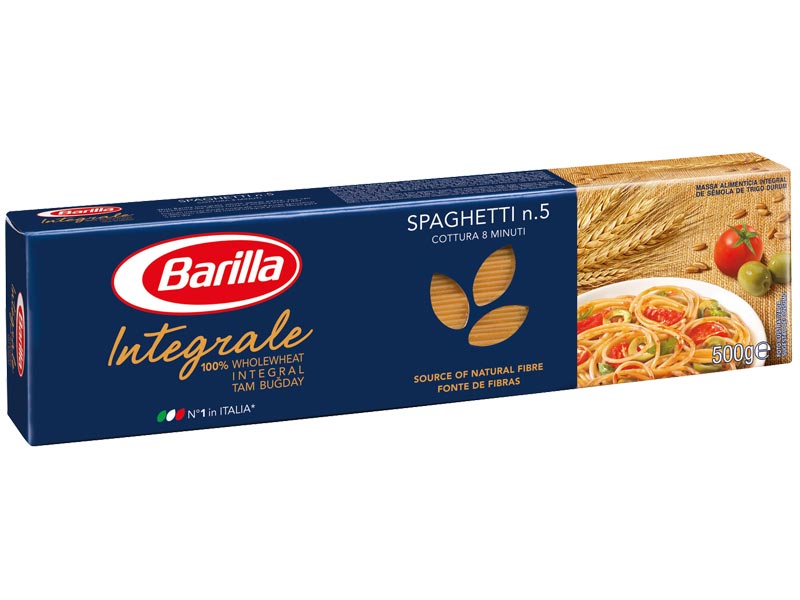 Pasta spaghetti integral